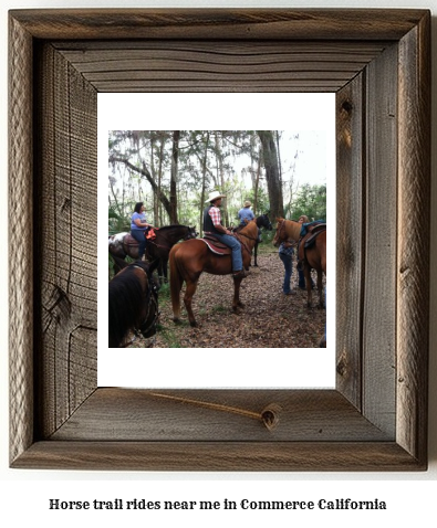 horse trail rides near me in Commerce, California